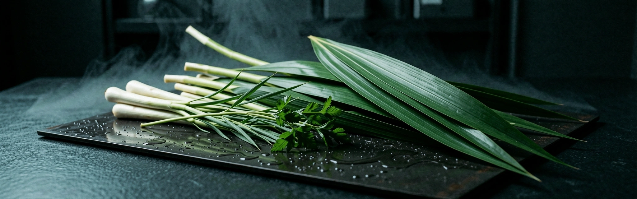 Natural textures of Singaporean ingredients